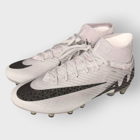 Nike Zoom Superfly 9 Elite AG Pro P Grey Soccer Cleats HF4391-001 Mens size 8.5 main image 6